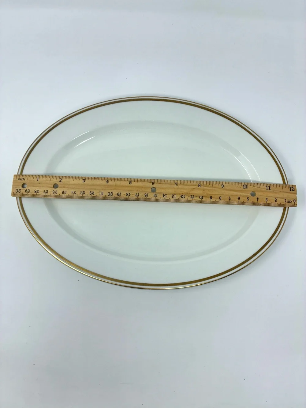 O.P. CO Syracuse China this platter